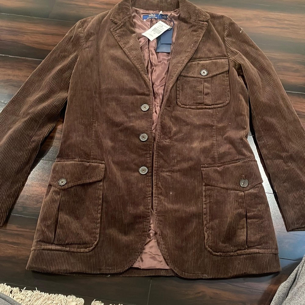 Polo Ralph Lauren corduroy blazer in brown